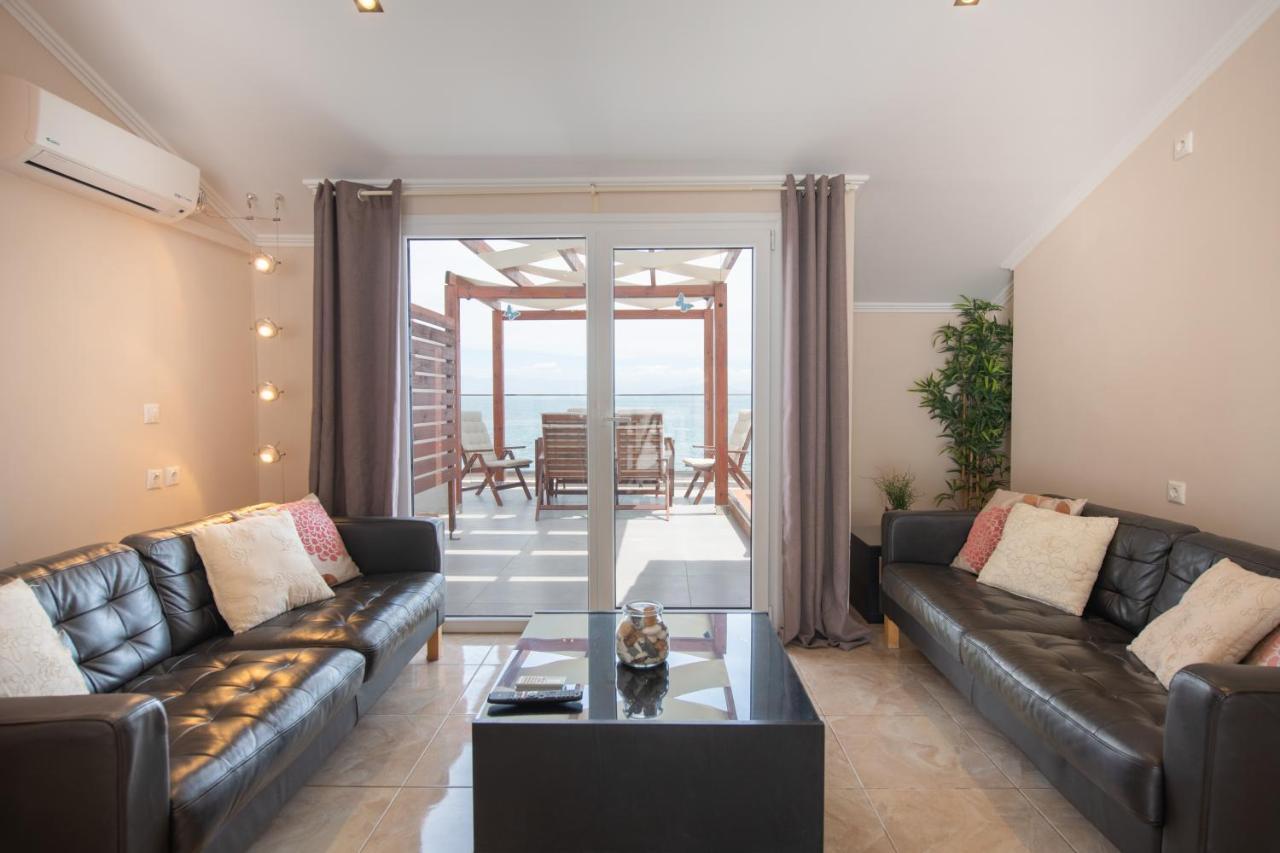 Galini Beach Studios And Penthouse Месонґі Екстер'єр фото